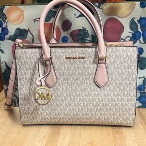 MICHAEL Michael Kors Blush and Cream Satchel
